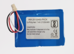 7.4V 2100mAh Lithium-Polymer Battery for Visiontek Gl14 POS Machine